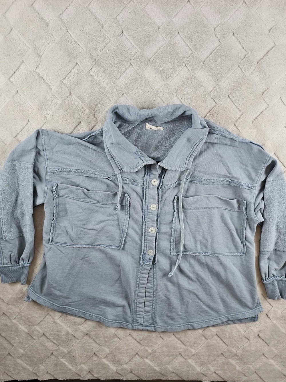 Free People Shacket Womens Extra Large Boho Western